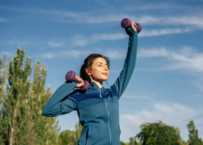 Woman Exercising for healthy lifestyle