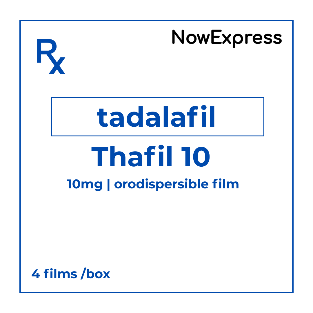Thafil® 10 Orodispersible Film (Tadalafil 10 mg)