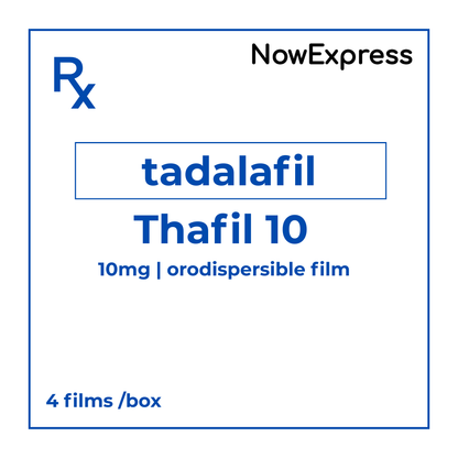 Thafil® 10 Orodispersible Film (Tadalafil 10 mg)
