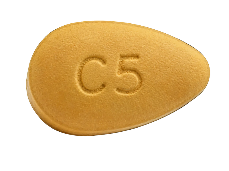 Cialis 5 mg, daily