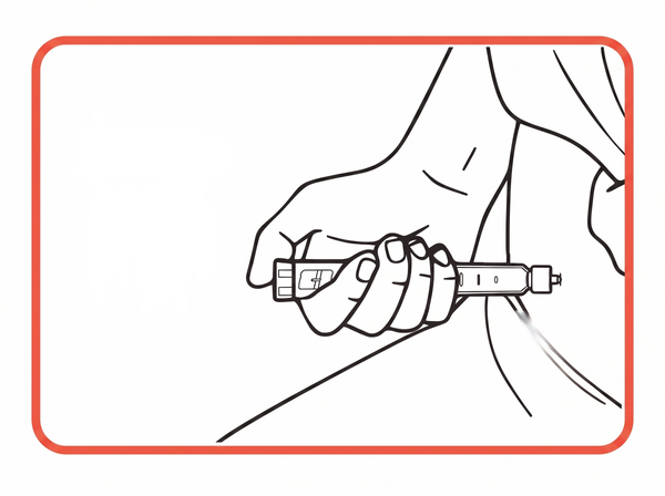 Insert the needle