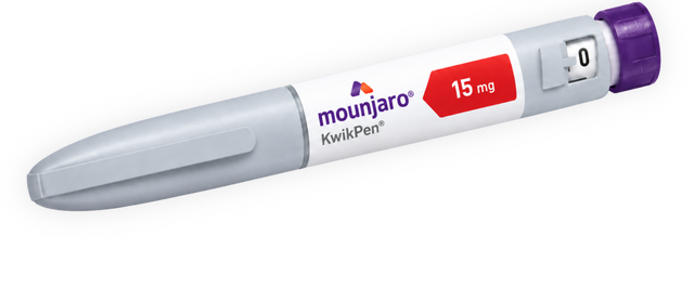 Mounjaro pen and packaging
