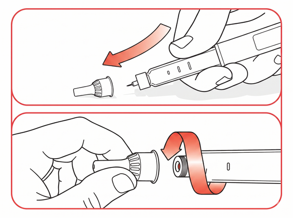 Remove the needle
