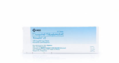 Medication package with MSD branding on a white background
